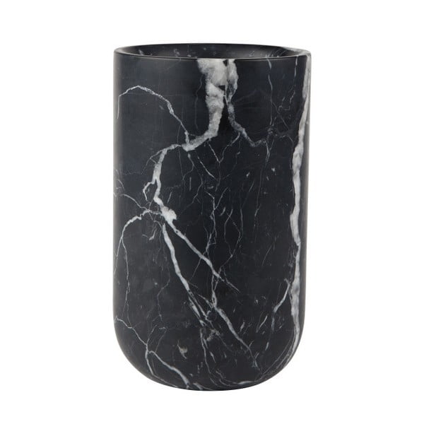 Черна мраморна ваза Fajen - Zuiver