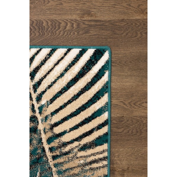 Вълнен килим в бензинов цвят 200x300 cm Areca - Agnella-image-3