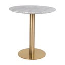 Кръгла маса за хранене с мраморен плот ø 70 cm Bolzano - House Nordic