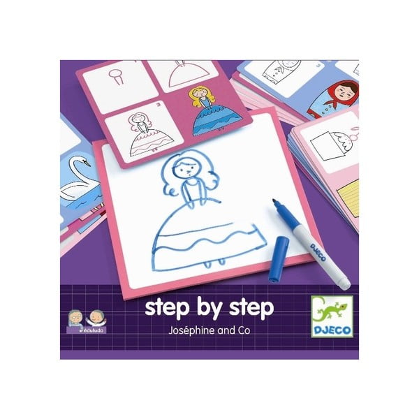 Стъпка по стъпка Josephine Creative Kit - Djeco-image-1
