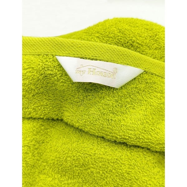 Светлозелена плажна кърпа 100x180 cm Big - My House-image-1