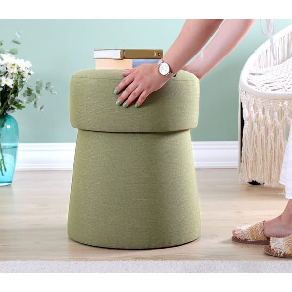 Светлозелен стол Beans – Artie-image-3