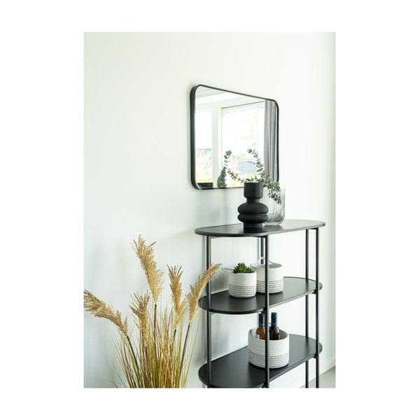 Светлосива стъклена ваза (височина 19 cm) – House Nordic-image-2