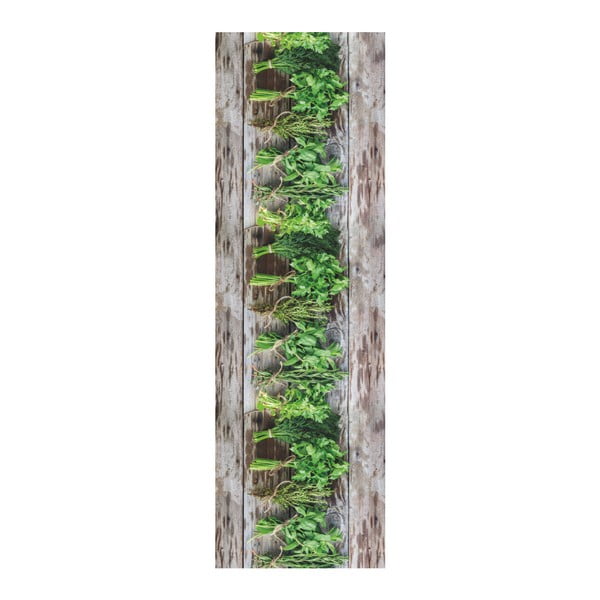 Кафяво-зелен мокет , 58 x 80 cm Aromatica - Floorita