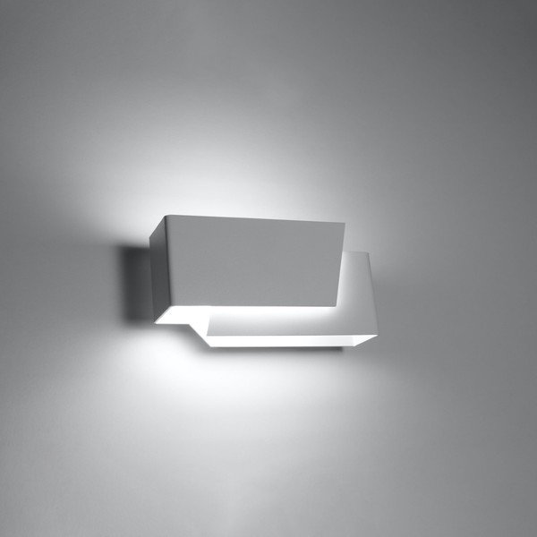 Бяла стенна лампа Tolestu – Sollux-image-1