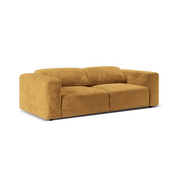 Диван в цвят жълта охра 234 cm Cruz – Micadoni Home-image-2