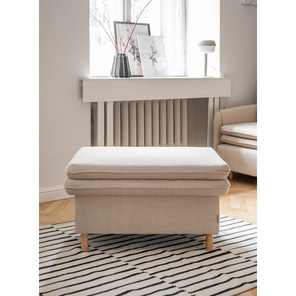 Бежова табуретка Simon – Miuform-image-1