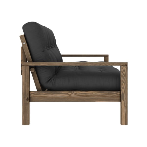 Тъмносив разтегателен диван 205 cm Knob - Karup Design-image-4