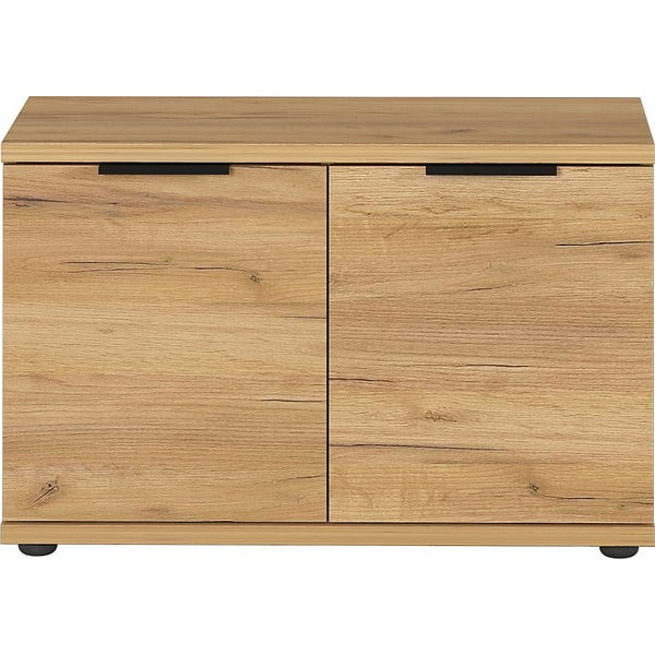 Шкаф за обувки в дъбов декор с пейка Fremont - Germania-image-1