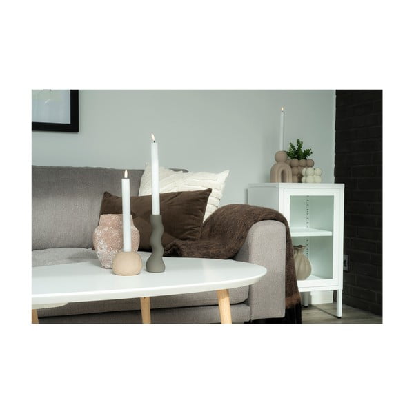 Бял метален шкаф 38x70 cm Dalby - House Nordic-image-4