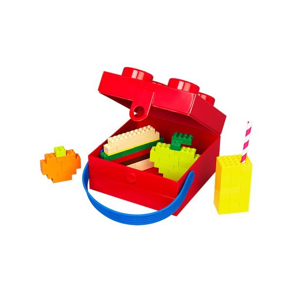 Червена кутия за съхранение с дръжка - LEGO®-image-1