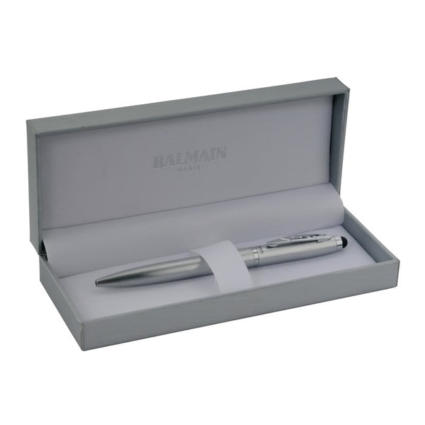 Stříbrné pero s pouzdrem Balmain Empire Table
