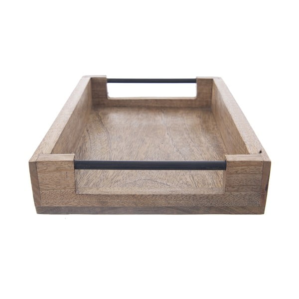 Дървена тава 30x40,5 cm Mango – Orion-image-2