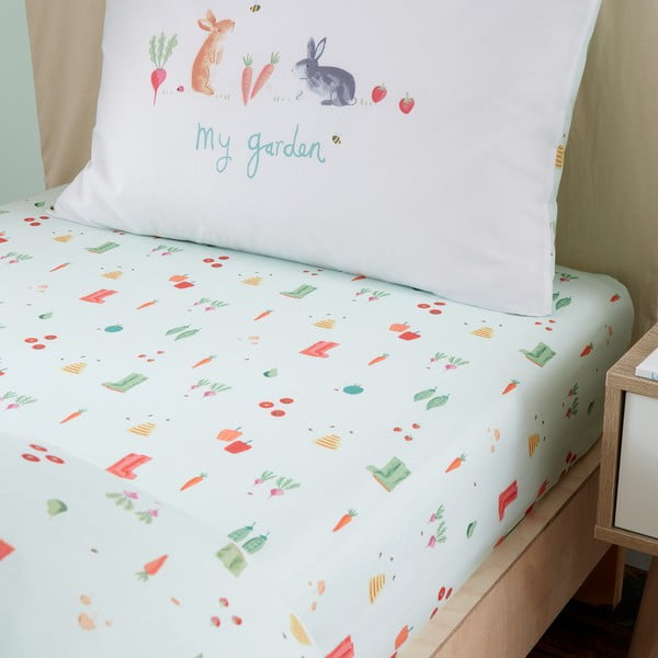 Разтегателен детски чаршаф за единично легло 90x190 cm Allotment - RHS