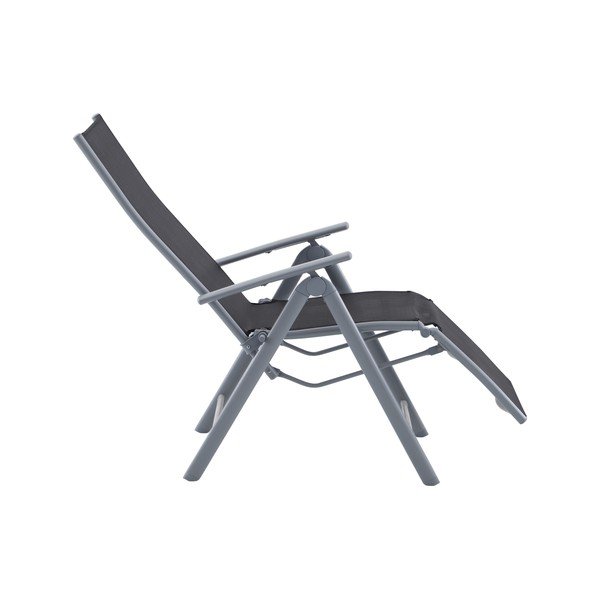 Черен градински метален стол Ariola – Garden Pleasure-image-4