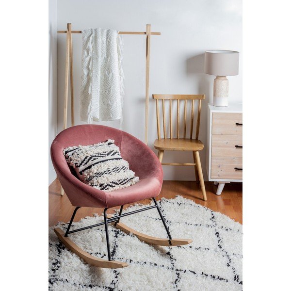 Черна стойка за дрехи от масивна бреза 91x151x50 cm Daiki – Yes Everyday-image-2