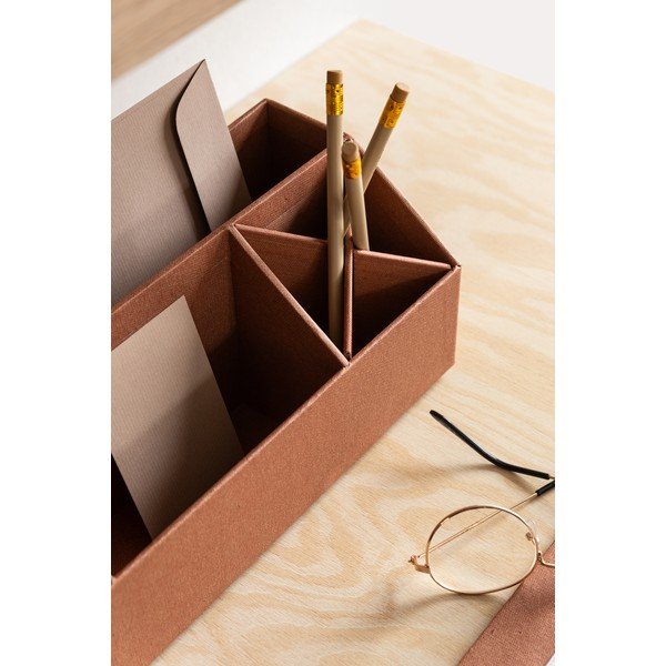 Картонен органайзер за канцеларски материали Elisa Restore Paper Laminate – Bigso-image-1