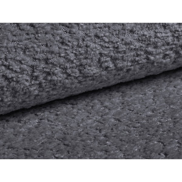 Тъмносива възглавница за диван от прежда с примки от букле Kemi – Cosmopolitan Design-image-2