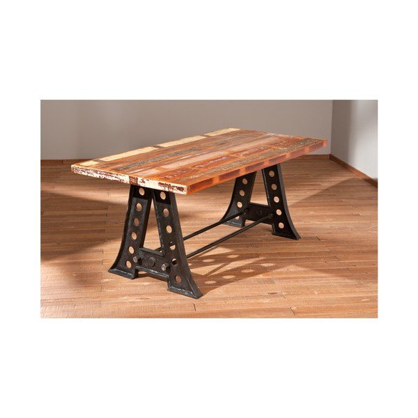 Трапезна маса от мангово дърво Amar - Interlink-image-2