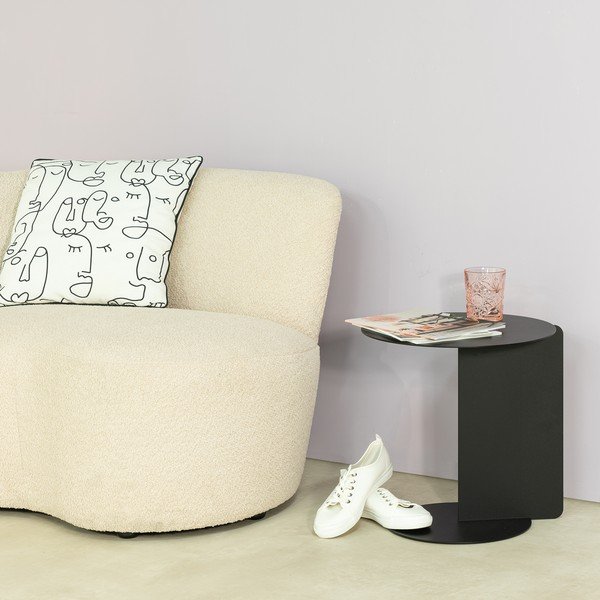 Метална кръгла странична масичка ø 40 cm Salsa – Spinder Design-image-1