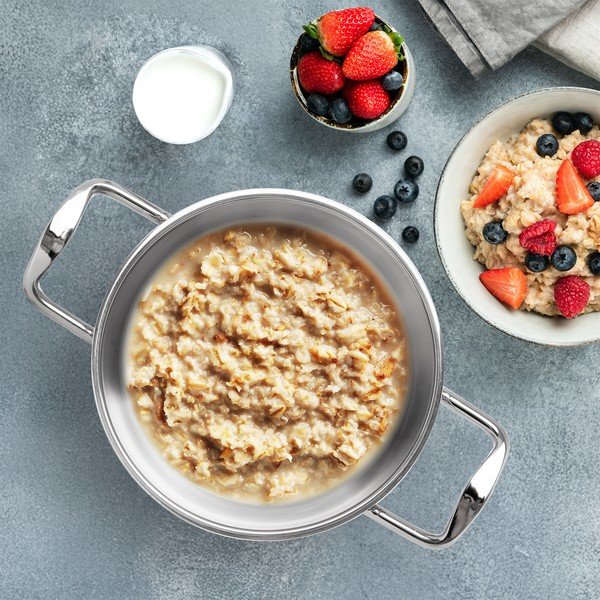 Касерола от неръждаема стомана с капак 1,2 l Venice – Orion-image-1