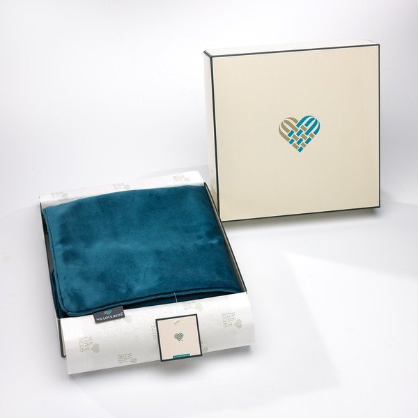 Калъфка за възглавница в петролено зелено , 50 x 50 cm Teal - WeLoveBeds-image-1