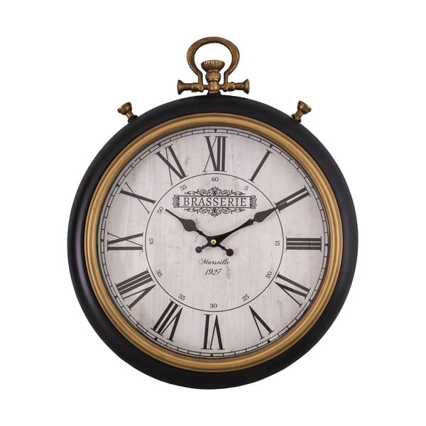 Стенен часовник Brasserie Marseille, 41,5 x 51 cm - Antic Line
