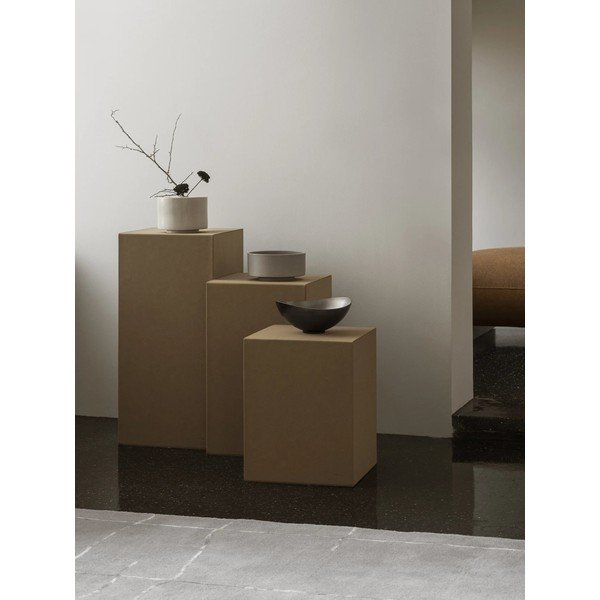 Стойка за цветя от изкуствена кожа/картонена (височина 60 cm) Sahla – Blomus-image-1