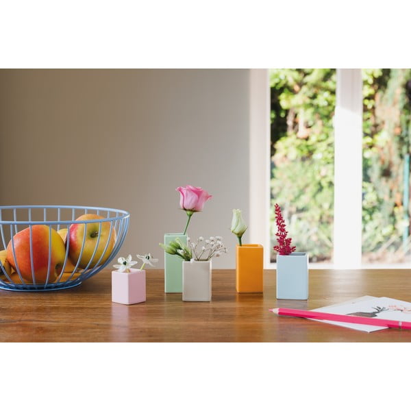 Комплект от 5 малки порцеланови вази Mini - Remember-image-2