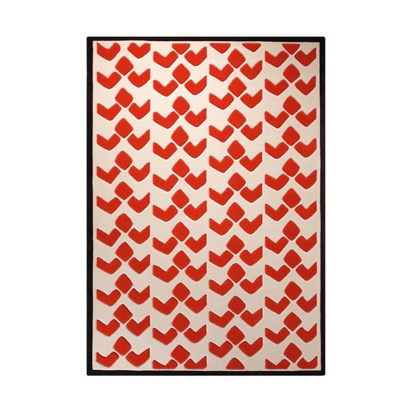 Koberec Esprit Bauhaus Red, 200x200 cm