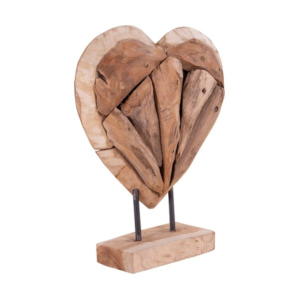 Дървена декорация от тиково дърво Almada - House Nordic-image-1