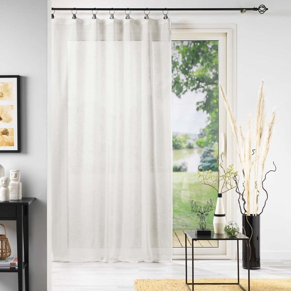 Бяла завеса 140x240 cm Linka – douceur d'intérieur-image-2