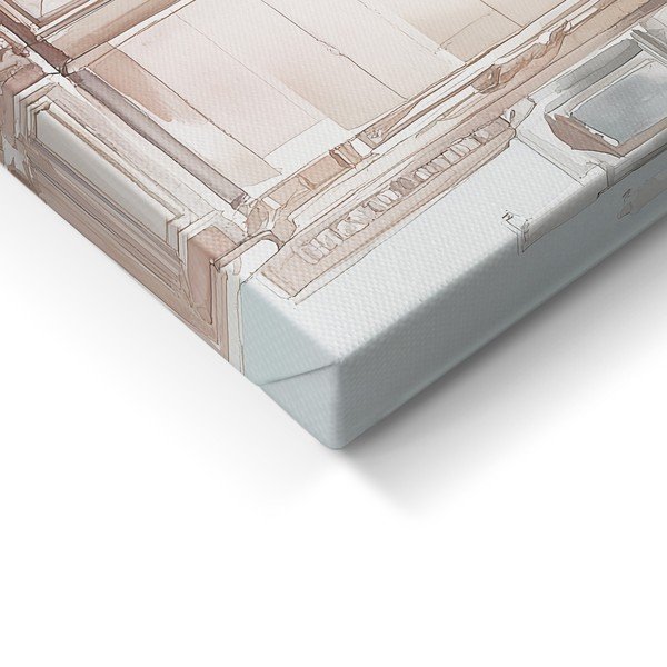 Картина 60x80 cm Café de Fleurs – Styler-image-3