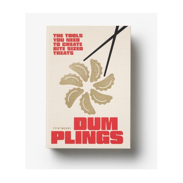 Бежови пръчици в комплект от неръждаема стомана за 4 души The Essentials - Dumpling Tools – Printworks