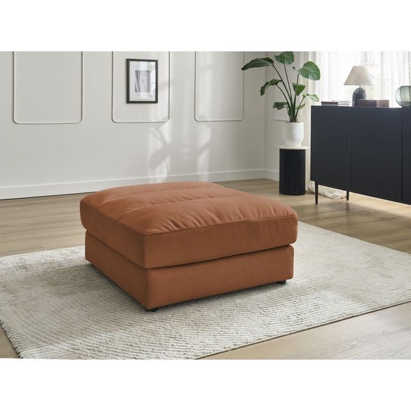 Оранжева кадифена табуретка Sierra – Bobochic Paris-image-1