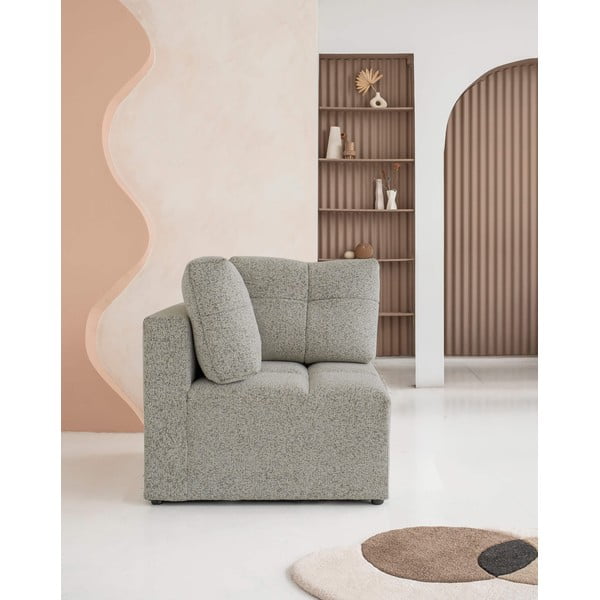 Светлокафяв модул за диван Lulu – Miuform-image-2