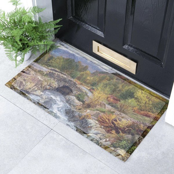 Изтривалка от рециклирана пластмаса 40x70 cm Autumn Nature Landscape  – Artsy Doormats-image-1