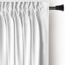 Бяло затъмняващо перде 140x270 cm Pleat – Restilo