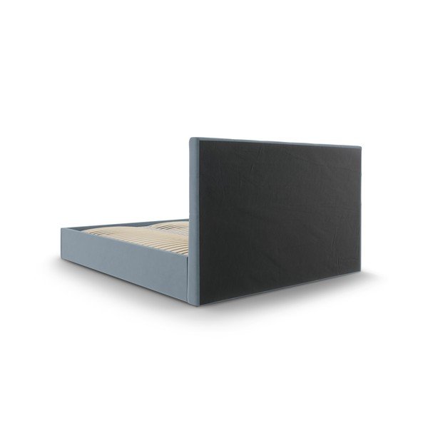 Светлосиньо кадифено двойно легло , 180 x 200 cm Nerin - Mazzini Beds-image-4