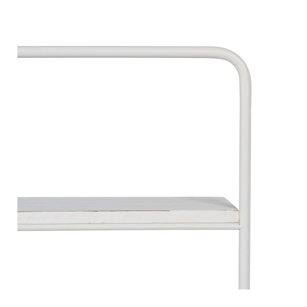 Бял на няколко нива метален стенен рафт 51 cm – Ixia-image-1