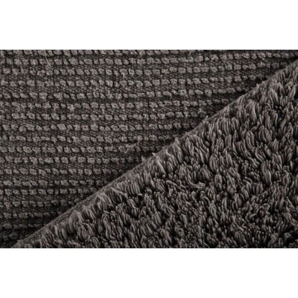 Сива памучна постелка за баня Luca, 60 x 100 cm - Tiseco Home Studio-image-1