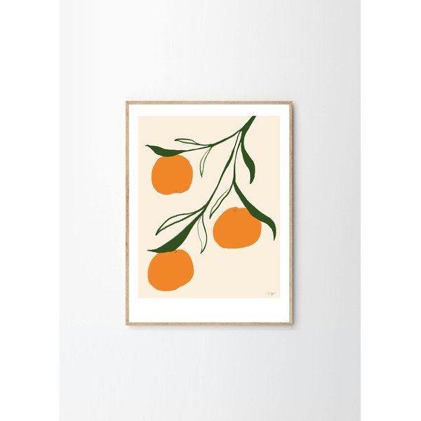 Постер 30x40 cm Orange – Anna Mörner – The Poster Club-image-3