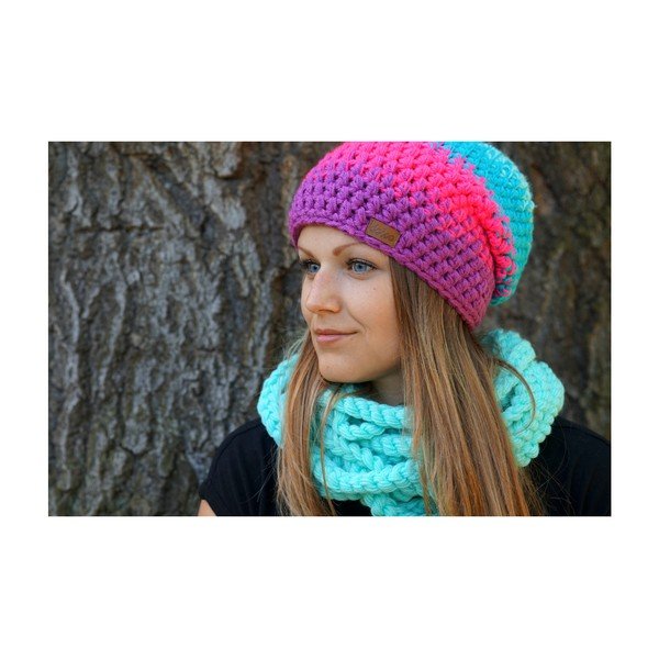 Ръчно плетена шапка Lola - DOKE-image-3