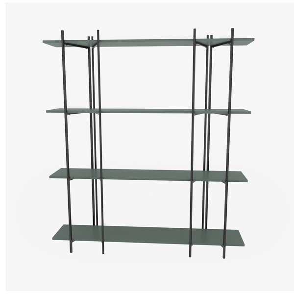 Зелен стелаж 160x180 cm Moss – Kalune Design-image-1