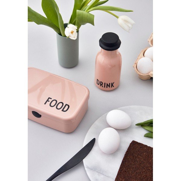 Розово бебешко шише , 330 мл Drink - Design Letters-image-1