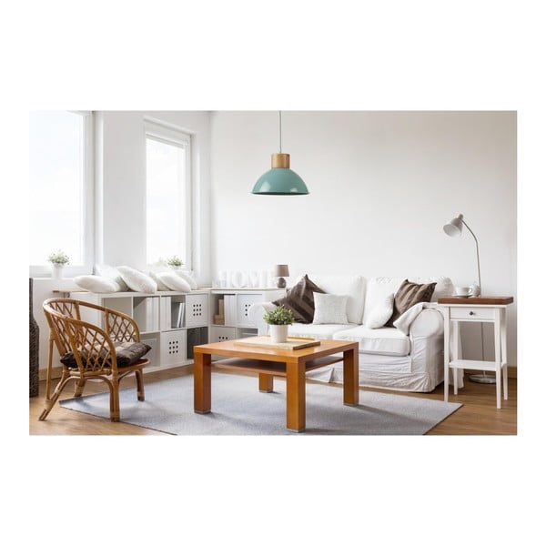 Тюркоазено синя висяща лампа Madera - Really Nice Things-image-1