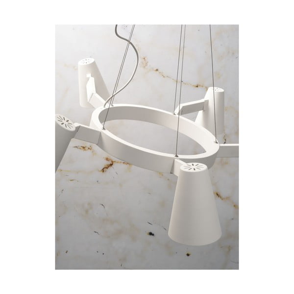 Бяла висяща лампа за 5 крушки Biarritz - it's about RoMi-image-2