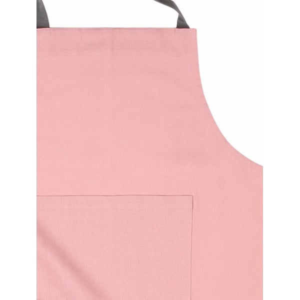 Светлорозова памучна кухненска престилка - Tiseco Home Studio-image-2