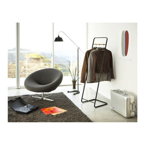 Черен метален стелаж за дрехи Tower – YAMAZAKI-image-4