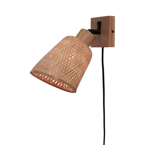 Стенна лампа в естествен цвят ø 15 cm Java - Good&Mojo